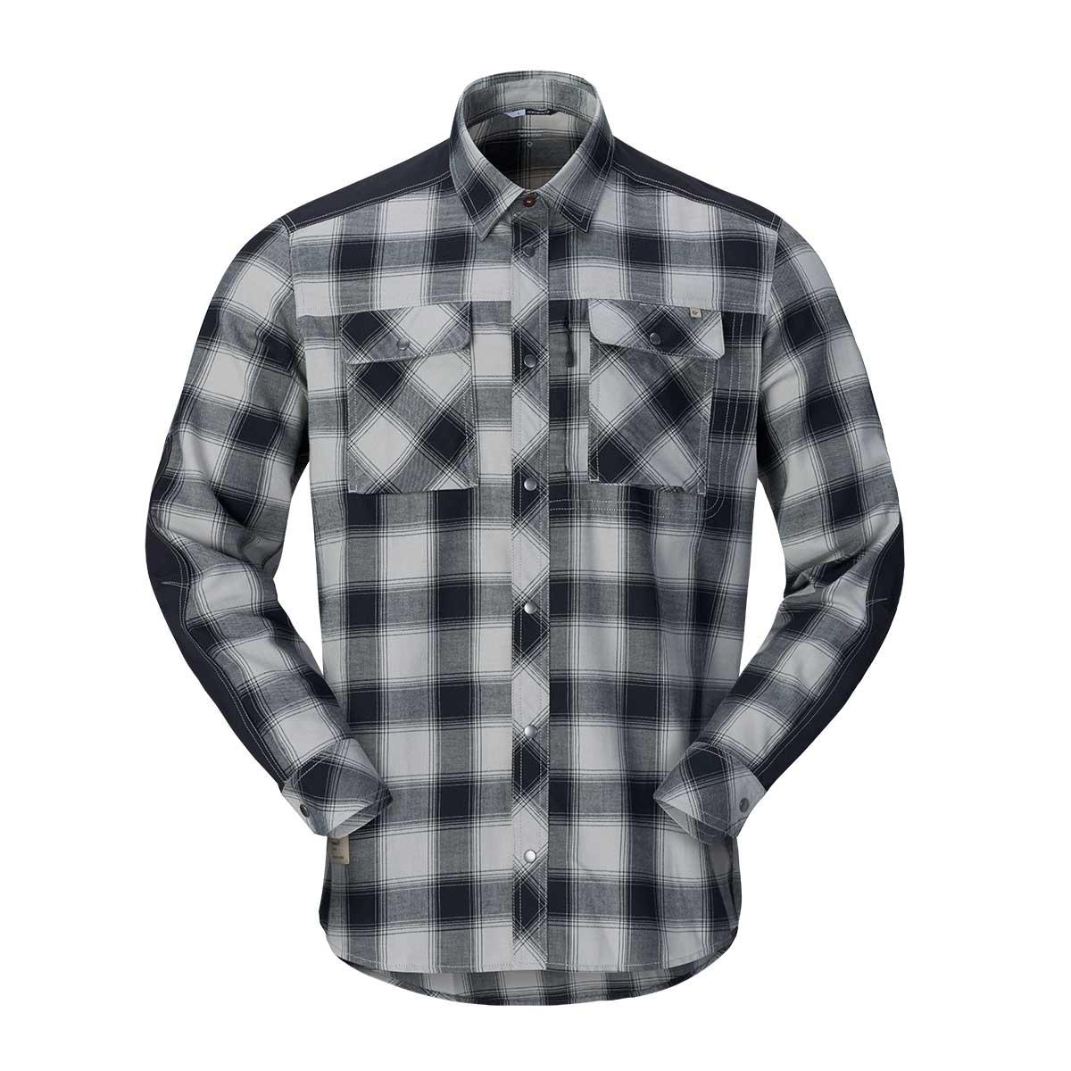 Norrona Femund Flannel Shirt Men's in Drizzle